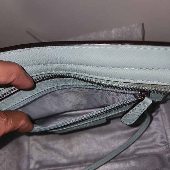 Michael Kors Mint Green Crossbody Bag-SOLD - Picture 8 of 13